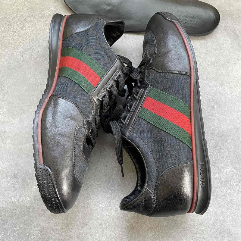 Gucci Gucci Mesh Sport Casual Shoes in Black 0079 Size US 8 / EU 41 - 6 Thumbnail