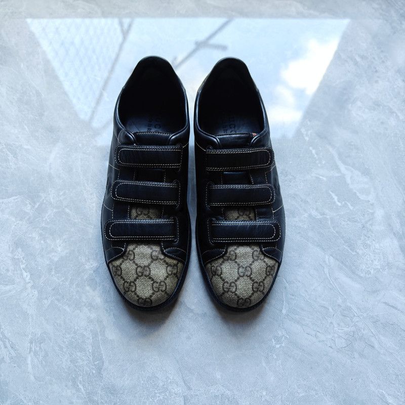 Gucci Gucci Colorful Bee Logo Fashion Sneakers for Men 0079 Size US 9.5 / EU 42-43 - 2 Thumbnail
