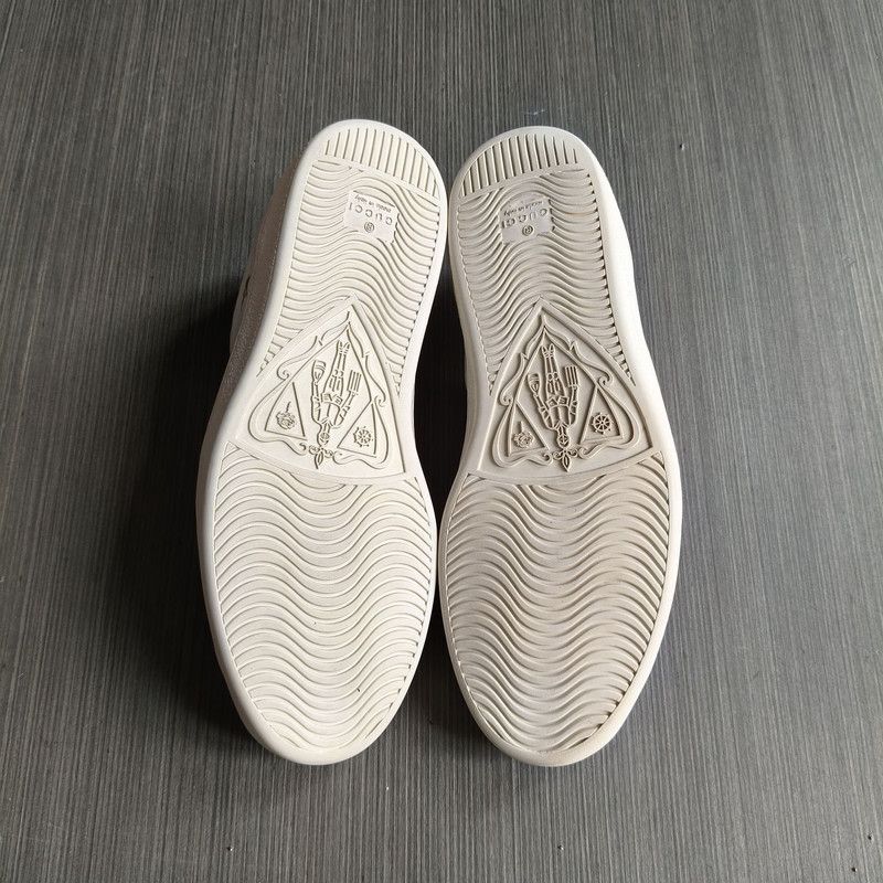 Gucci Gucci Ace Leather Embroidered Bee Fashion Sneakers 0079 Size US 8.5 / EU 41-42 - 4 Thumbnail