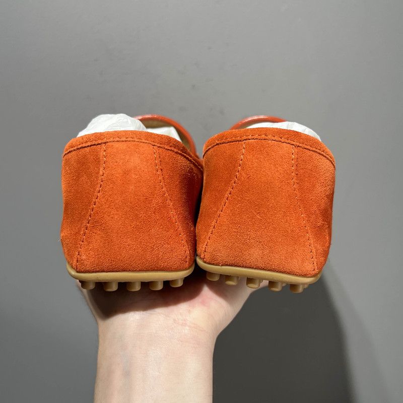Gucci Gucci Stylish Red Flat Shoes 0079 Size US 9.5 / EU 42-43 - 3 Thumbnail