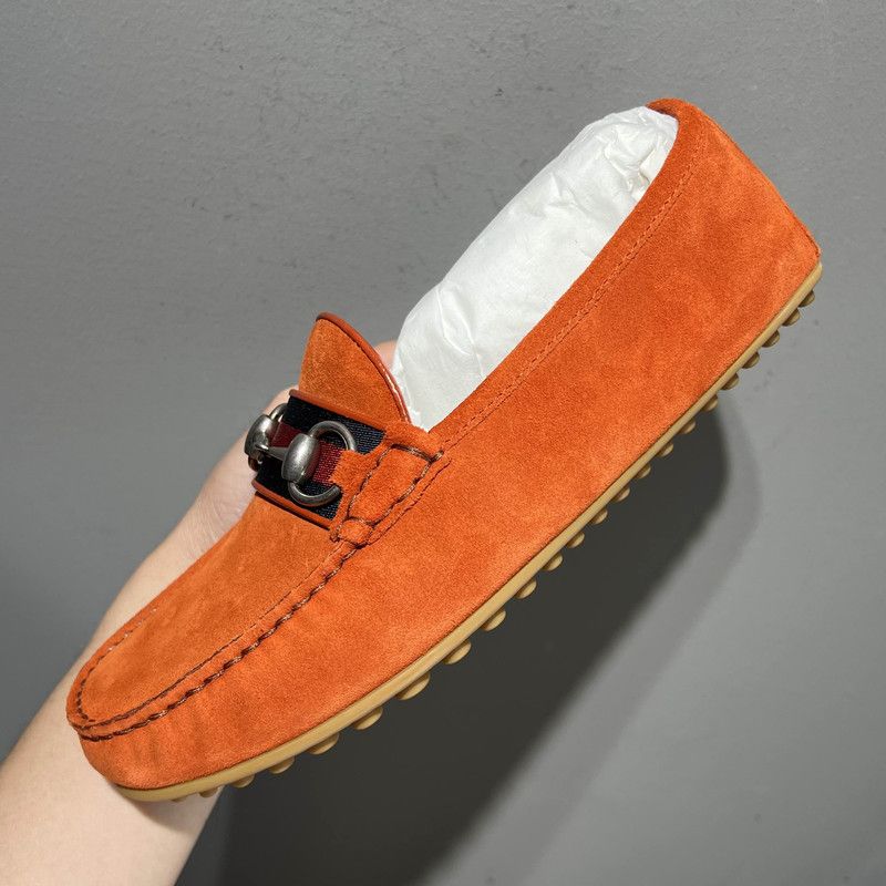 Gucci Gucci Stylish Red Flat Shoes 0079 Size US 9.5 / EU 42-43 - 11 Thumbnail