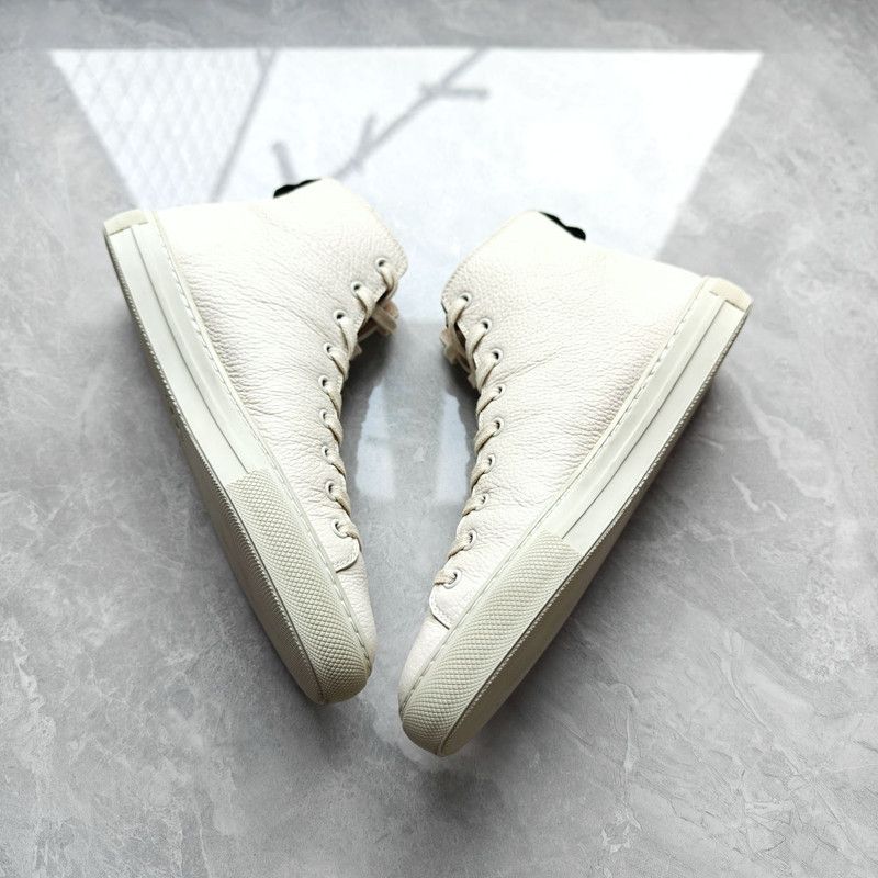 Gucci Gucci High-Top Leather Sneakers for Men 0079 Size US 8.5 / EU 41-42 - 11 Thumbnail