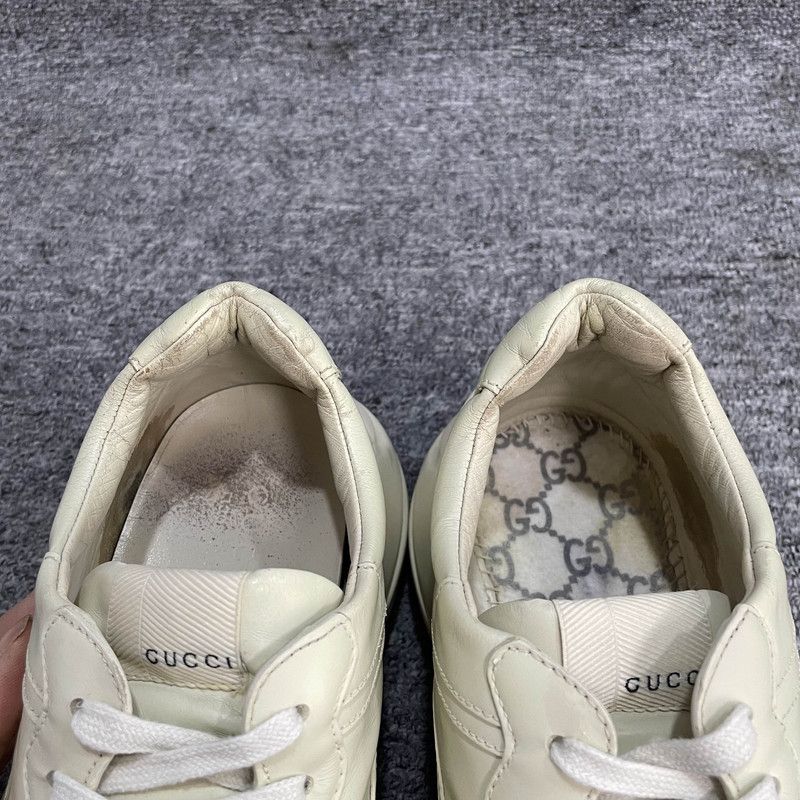Gucci GUCCI Rhyton Logo Low-Top Dad Sneakers 0079 Size US 10.5 / EU 43-44 - 9 Thumbnail