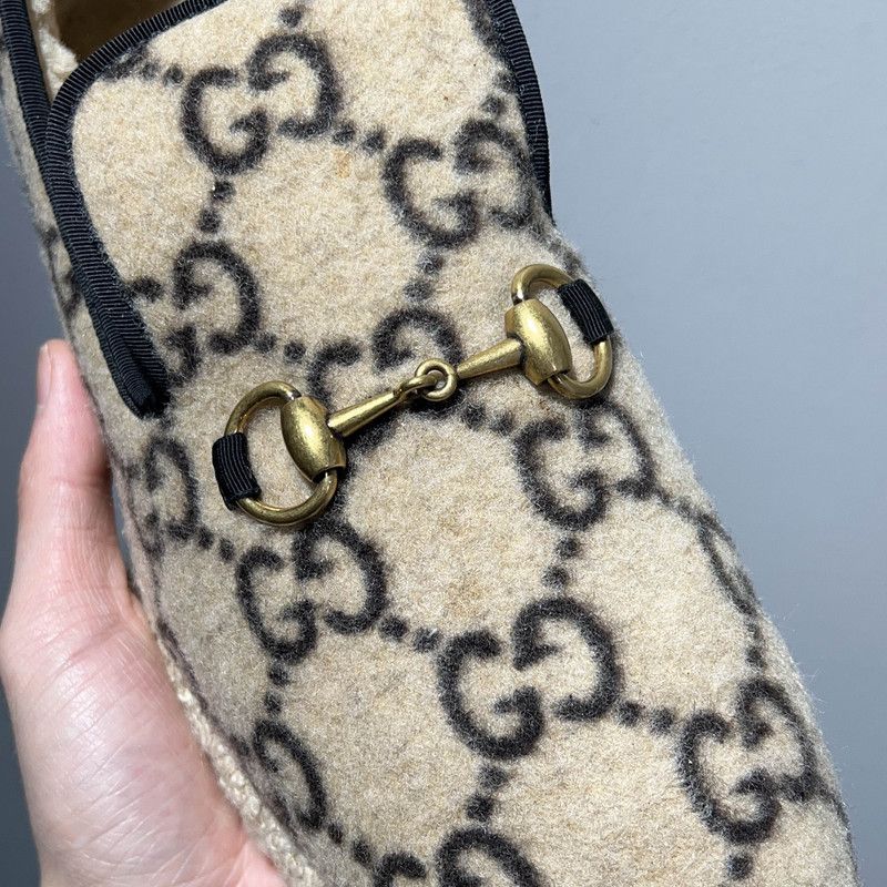 Gucci Gucci Vintage Horsebit Loafers in Beige 0079 Size US 9.5 / EU 42-43 - 16 Thumbnail