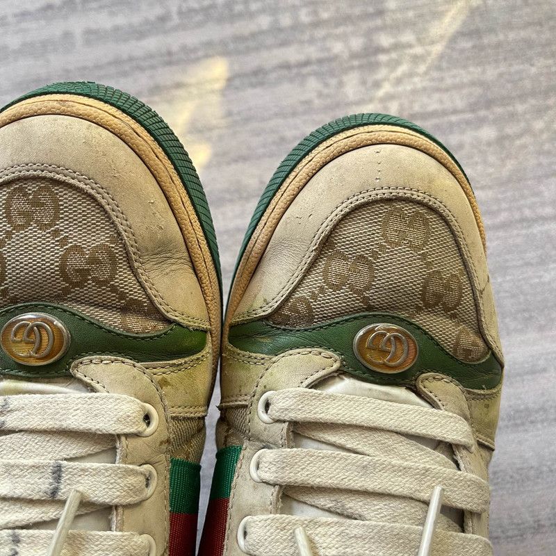 Gucci Gucci Screener Vintage Low-Top Sneakers for Men 0079 Size US 8.5 / EU 41-42 - 11 Thumbnail
