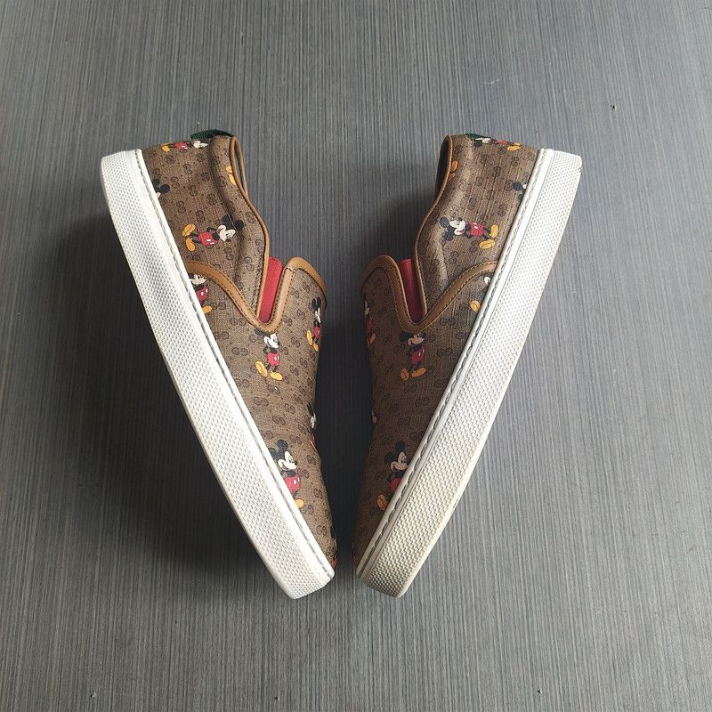 Gucci Gucci x Disney Fashion Slip-On Sneakers 0079 Size US 8.5 / EU 41-42 - 9 Thumbnail