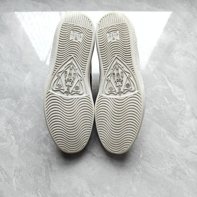 Gucci Gucci Ace High-Top Sneakers in White 0079 Size US 9.5 / EU 42-43 - 4 Thumbnail
