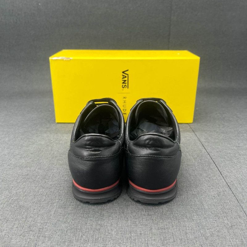 Gucci Gucci Leather Casual Sneakers with Lace-Up Detail 0079 Size US 8 / EU 41 - 3 Thumbnail