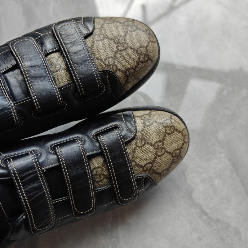 Gucci Gucci Stylish Bee Print Sneakers for Men 0079 Size US 9.5 / EU 42-43 - 8 Thumbnail