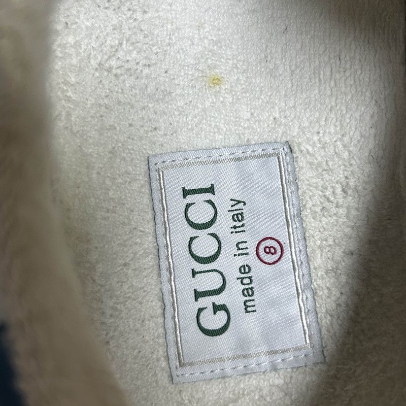 Gucci Gucci Retro Striped Low-Top Sneakers for Men 0079 Size US 9 / EU 42 - 5 Thumbnail
