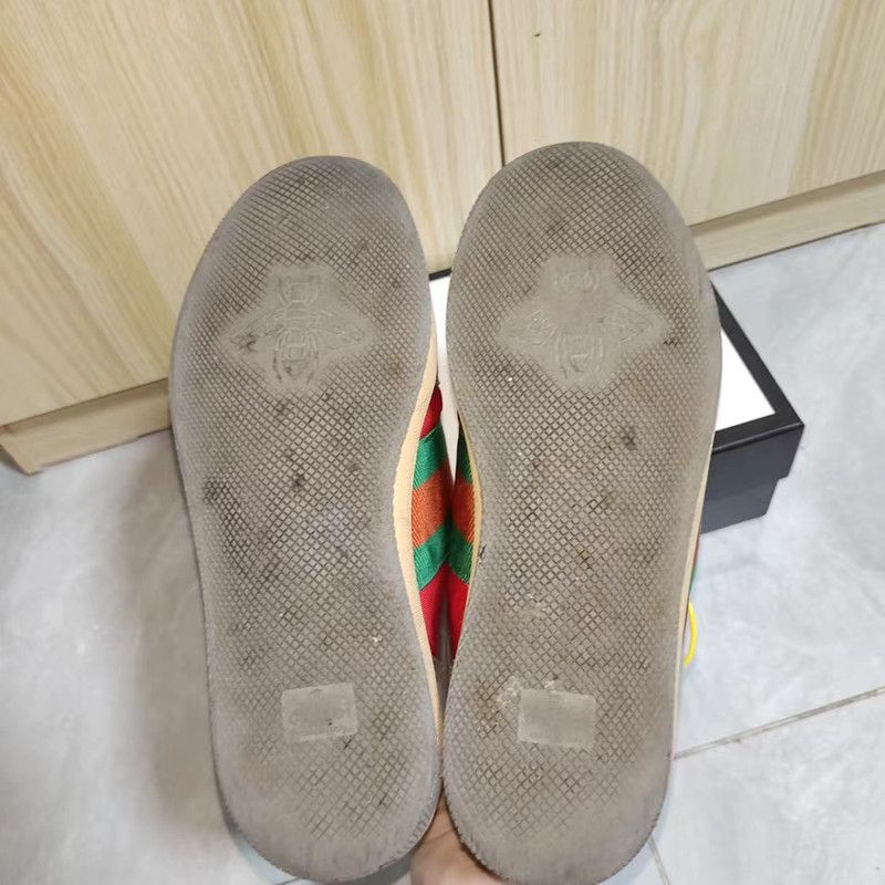 Gucci Gucci Screener Low Top Casual Sneakers for Men 0079 Size US 7.5 / EU 40-41 - 4 Thumbnail
