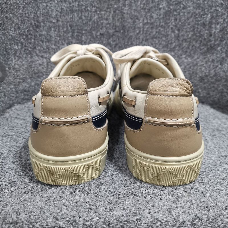 Gucci Gucci Casual Lace-Up Sneakers in Khaki 0079 Size US 8 / EU 41 - 3 Thumbnail