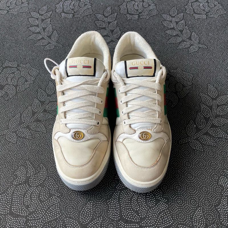 Gucci Gucci Screener Fashion Low-Top Sneakers for Men 0079 Size US 8 / EU 41 - 2 Thumbnail