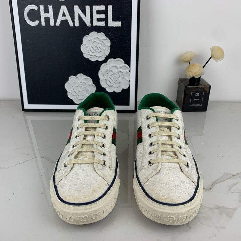 Gucci Gucci Tennis 1977 Vintage Low-Top Sneakers 0079 Size US 9.5 / EU 42-43 - 2 Thumbnail