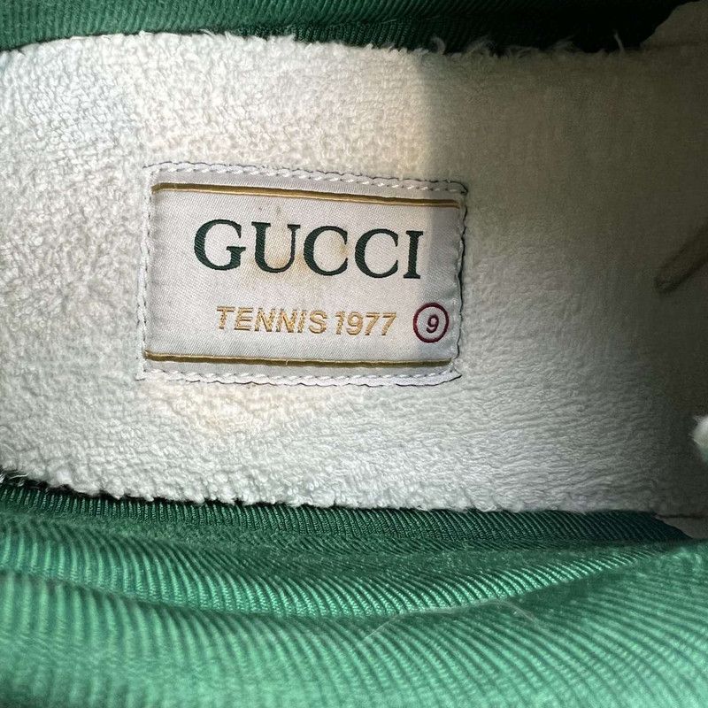 Gucci Gucci Tennis 1977 Vintage Low-Top Sneakers 0079 Size US 9.5 / EU 42-43 - 9 Thumbnail