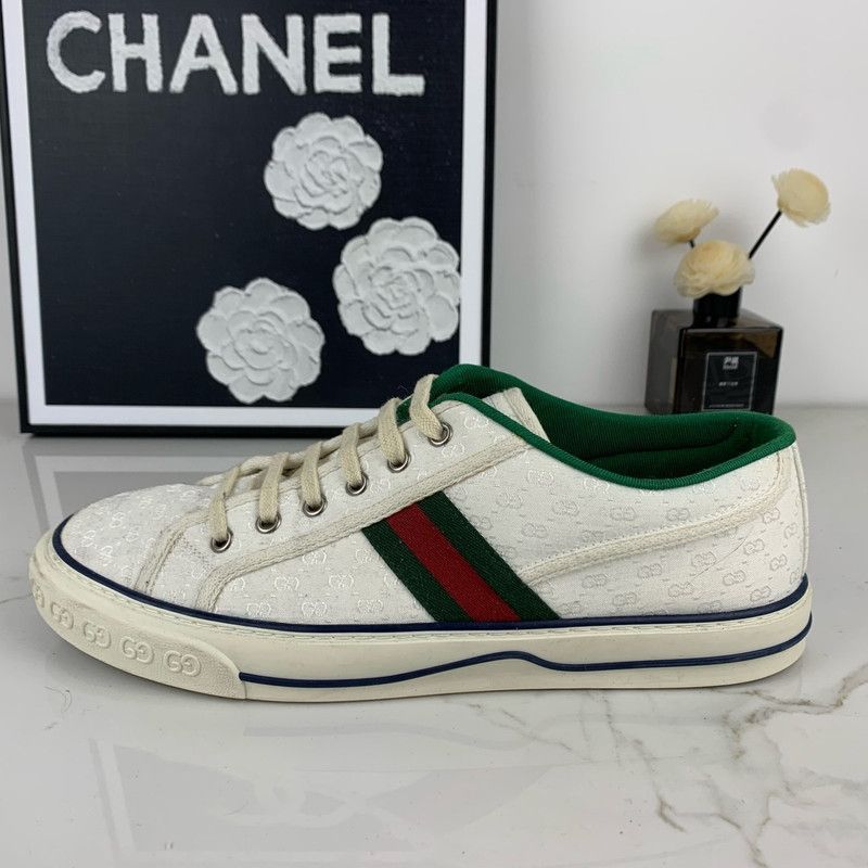 Gucci Gucci Tennis 1977 Vintage Low-Top Sneakers 0079 Size US 9.5 / EU 42-43 - 4 Thumbnail