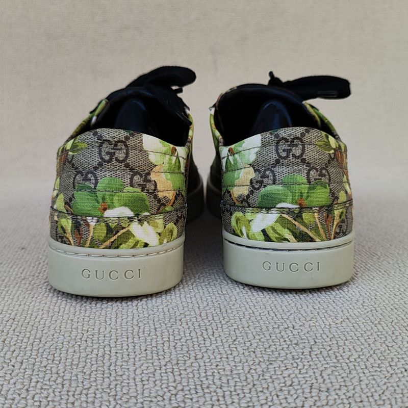 Gucci Gucci GG Supreme Low 'Blooms Print' Sneakers 0079 Size US 8 / EU 41 - 3 Thumbnail