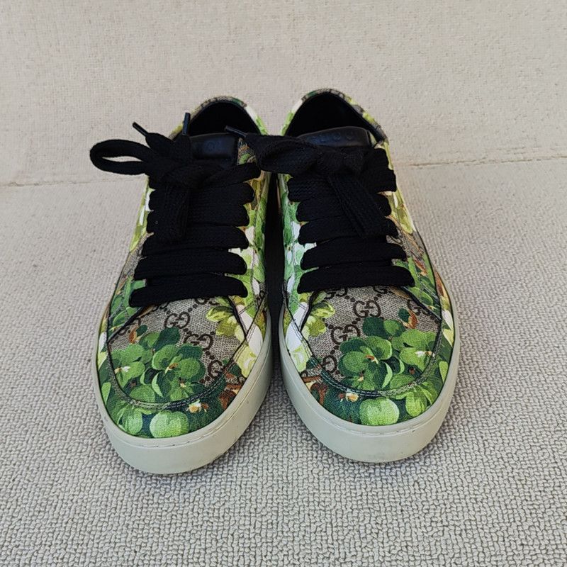 Gucci Gucci GG Supreme Low 'Blooms Print' Sneakers 0079 Size US 8 / EU 41 - 2 Thumbnail
