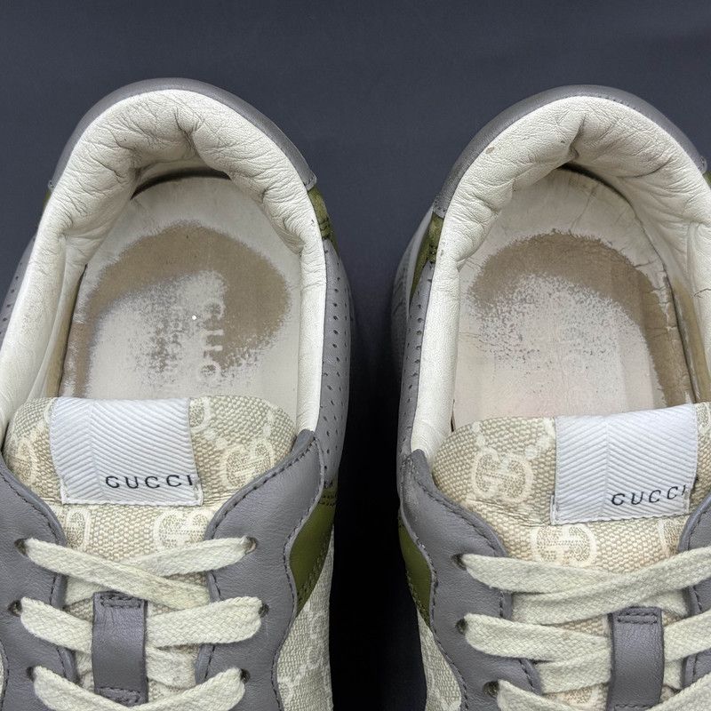 Gucci Gucci Chunky B Leather Low-Top Sneakers 0079 Size US 10.5 / EU 43-44 - 8 Thumbnail