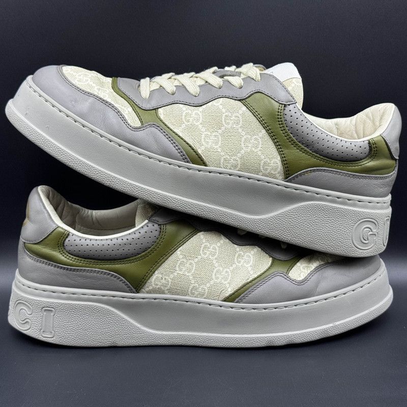 Gucci Gucci Chunky B Leather Low-Top Sneakers 0079 Size US 10.5 / EU 43-44 - 6 Thumbnail
