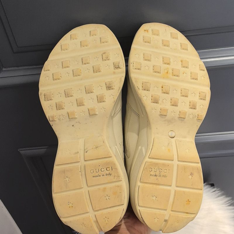 Gucci Gucci Rhyton Classic Thick Sole Dad Sneakers 0079 Size US 9.5 / EU 42-43 - 4 Thumbnail