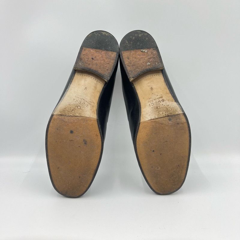 Gucci Gucci Stylish Black Horsebit Casual Loafers 0079 Size US 9.5 / EU 42-43 - 4 Thumbnail