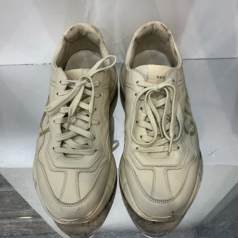 Gucci Gucci Rhyton Logo Low-Top Sneakers for Men 0079 Size US 10.5 / EU 43-44 - 4 Thumbnail