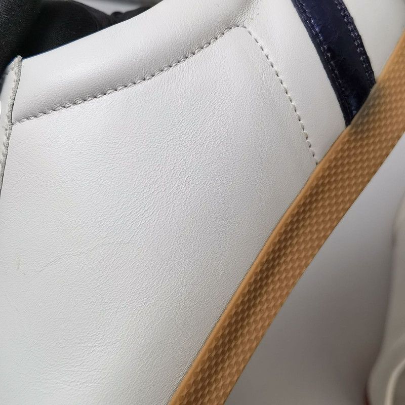 Gucci Gucci Double G Leather Sneakers for Men and Women 0079 Size US 8 / EU 41 - 14 Thumbnail