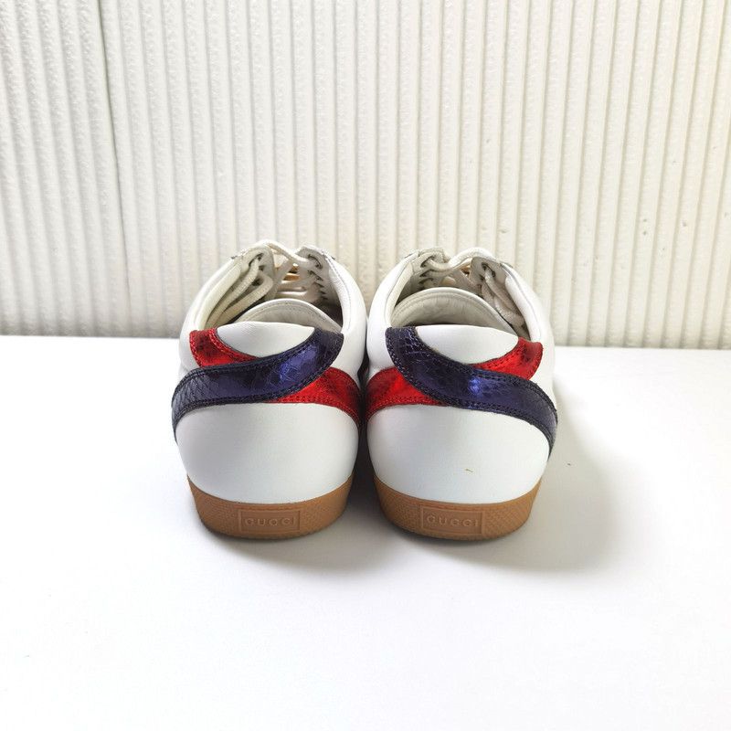 Gucci Gucci Double G Leather Sneakers for Men and Women 0079 Size US 8 / EU 41 - 3 Thumbnail