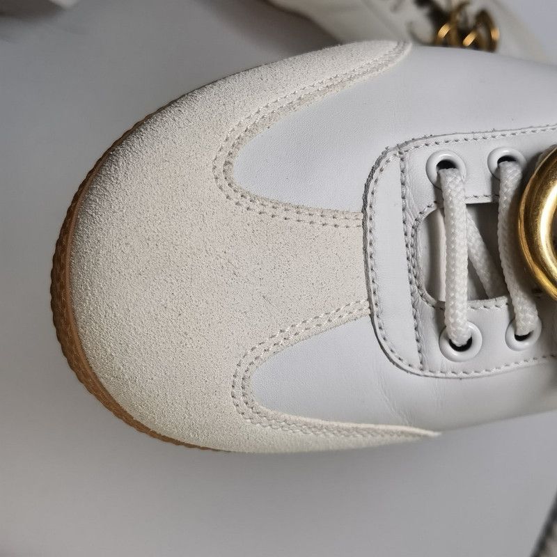 Gucci Gucci Double G Leather Sneakers for Men and Women 0079 Size US 8 / EU 41 - 22 Thumbnail