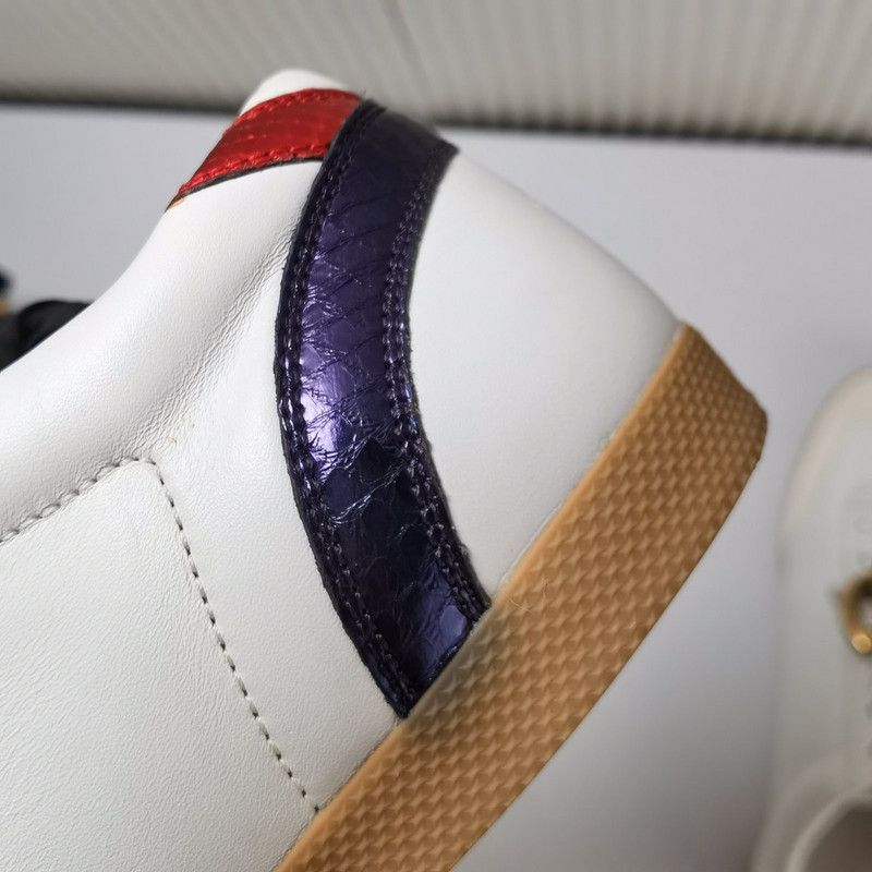 Gucci Gucci Double G Leather Sneakers for Men and Women 0079 Size US 8 / EU 41 - 15 Thumbnail