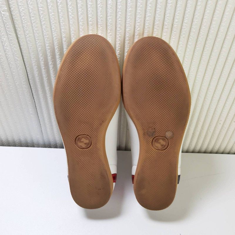 Gucci Gucci Double G Leather Sneakers for Men and Women 0079 Size US 8 / EU 41 - 8 Thumbnail