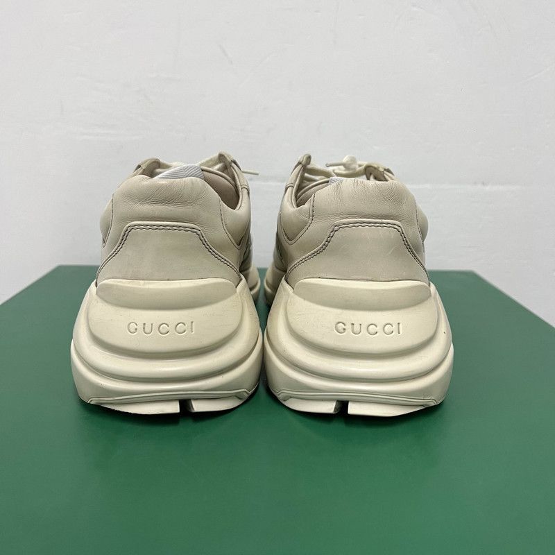 Gucci Gucci Rhyton Leather Star Print Sneakers for Men 0079 Size US 6.5 / EU 39-40 - 3 Thumbnail