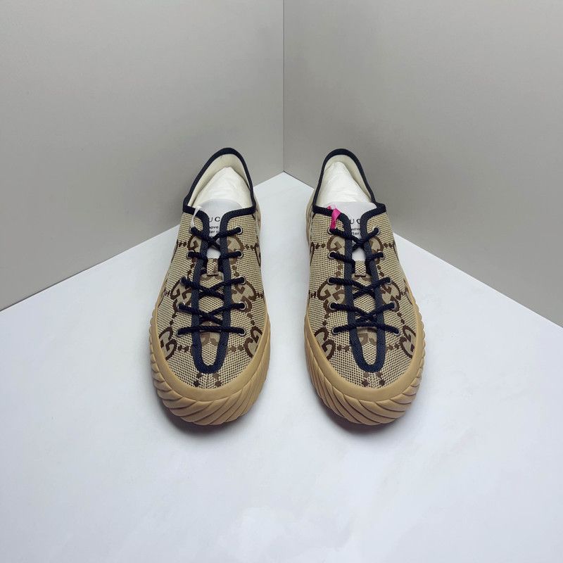 Gucci Gucci GG Low-Top Fashion Sneakers for Men 0079 Size US 12.5 / EU 45-46 - 2 Thumbnail