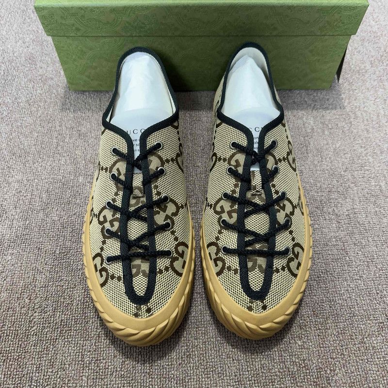 Gucci Gucci GG Low-Top Fashion Sneakers for Men 0079 Size US 13 / EU 46 - 2 Thumbnail