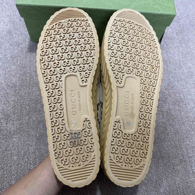Gucci Gucci GG Low-Top Fashion Sneakers for Men 0079 Size US 13 / EU 46 - 4 Thumbnail