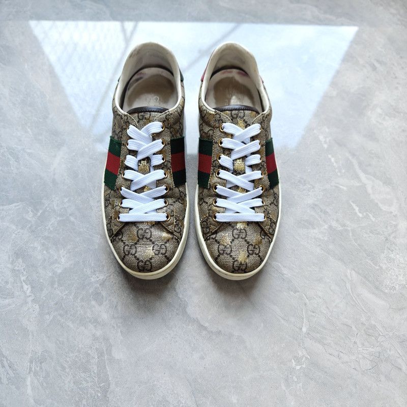 Gucci Gucci Ace Low-Top Sneakers for Men 0079 Size US 6 / EU 39 - 2 Thumbnail