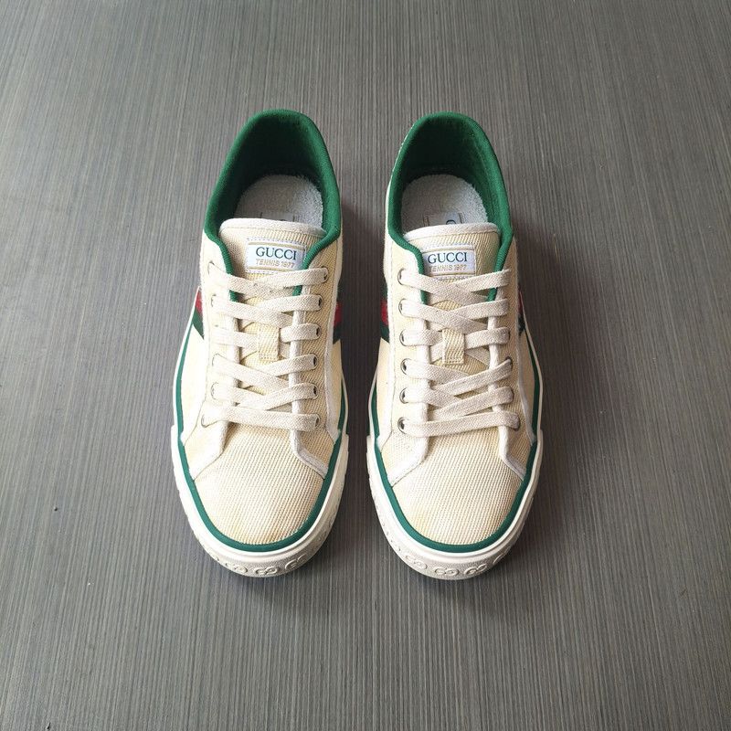 Gucci Gucci Tennis 1977 Vintage Sneakers for Men 0079 Size US 9.5 / EU 42-43 - 2 Thumbnail