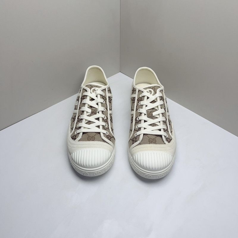 Gucci Gucci Canvas Low-Top Sneakers for Men 0079 Size US 10.5 / EU 43-44 - 2 Thumbnail