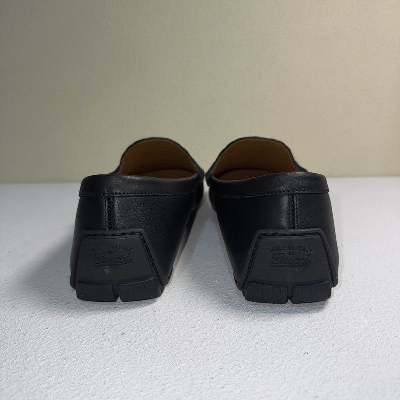 Gucci Gucci Driver Leather Slip-On Casual Shoes for Men 0079 Size US 12.5 / EU 45-46 - 3 Thumbnail