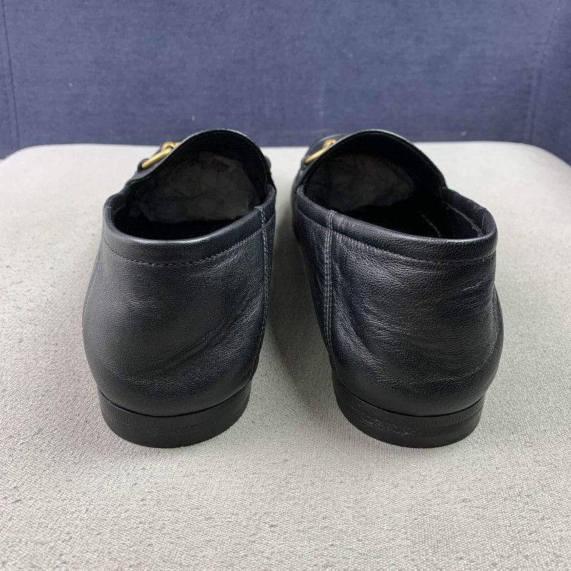 Gucci Gucci Horsebit Black Casual Loafers for Men 0079 Size US 8.5 / EU 41-42 - 3 Thumbnail