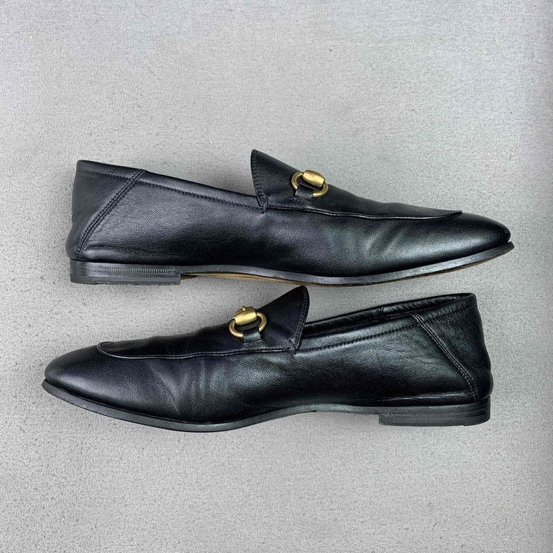 Gucci Gucci Horsebit Black Casual Loafers for Men 0079 Size US 8.5 / EU 41-42 - 7 Thumbnail