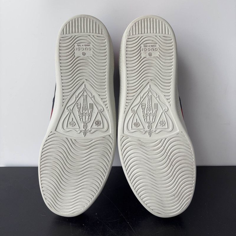 Gucci Gucci Ace GG Supreme Fashion Sneakers for Men 0079 Size US 8.5 / EU 41-42 - 4 Thumbnail
