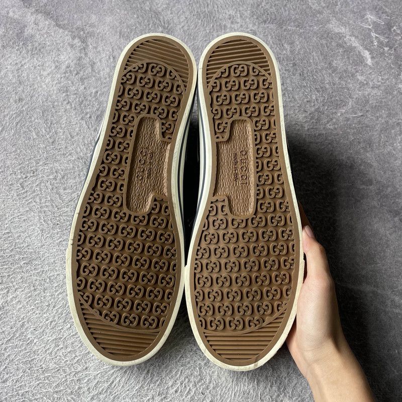 Gucci Gucci Tennis 1977 High-Top Fashion Sneakers 0079 Size US 10.5 / EU 43-44 - 4 Thumbnail