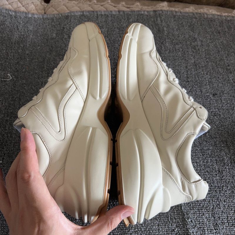 Gucci Gucci Disney Rhyton Sneakers in Ivory White 0079 Size US 10.5 / EU 43-44 - 7 Thumbnail