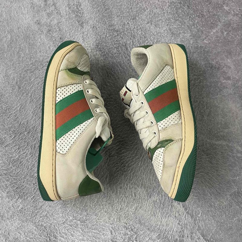 Gucci Gucci Screener Vintage-Style Sneakers for Men 0079 Size US 7.5 / EU 40-41 - 7 Thumbnail