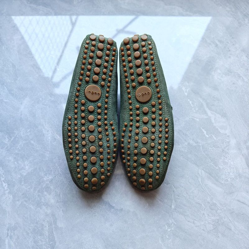 Gucci Gucci Horsebit Suede Comfortable Loafers for Men 0079 Size US 8.5 / EU 41-42 - 4 Thumbnail