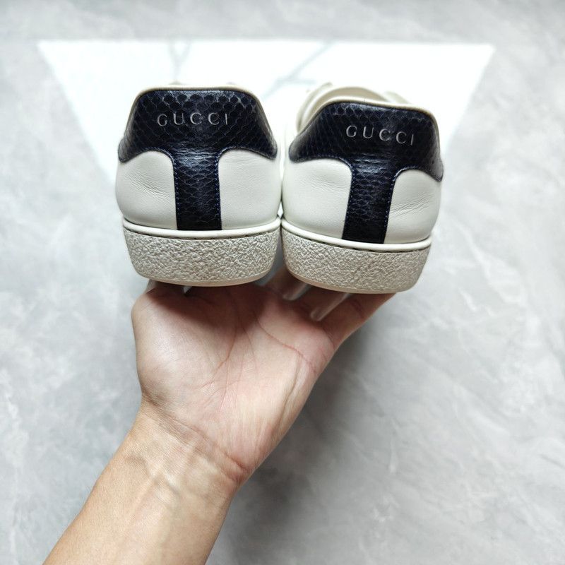 Gucci Gucci Classic Ace Low Top Sneakers for Men 0079 Size US 8 / EU 41 - 3 Thumbnail