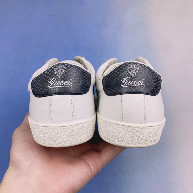 Gucci Gucci Stylish White Sneakers with Stripes 0079 Size US 9.5 / EU 42-43 - 3 Thumbnail