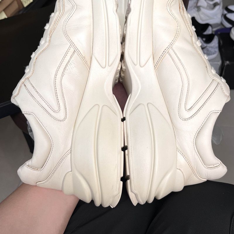 Gucci Gucci Rhyton Logo Cream Dad Sneakers 0079 Size US 10.5 / EU 43-44 - 14 Thumbnail